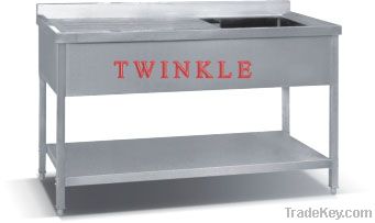 Stainless Steel Assembling 1 Sink Table (HMT-76A1)