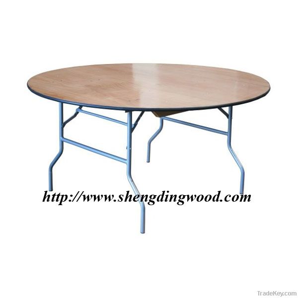 banquet round folding table