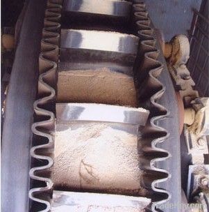 Sidewall conveyer belt
