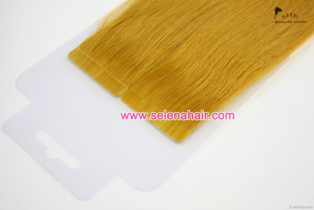 Latest pre-taped remy human hair extensions