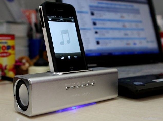 music angel mini speaker for iphone, ipod