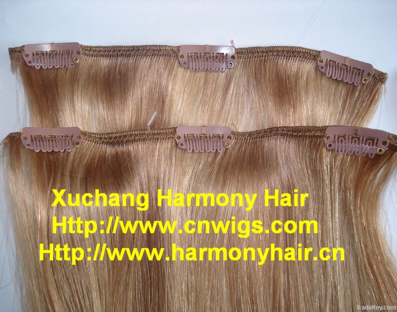 SUPER QUALITY 24 inch clip in human hair extensions