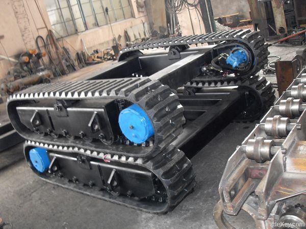 Steel or rubber track undercarriage(for excavator and drill machine)