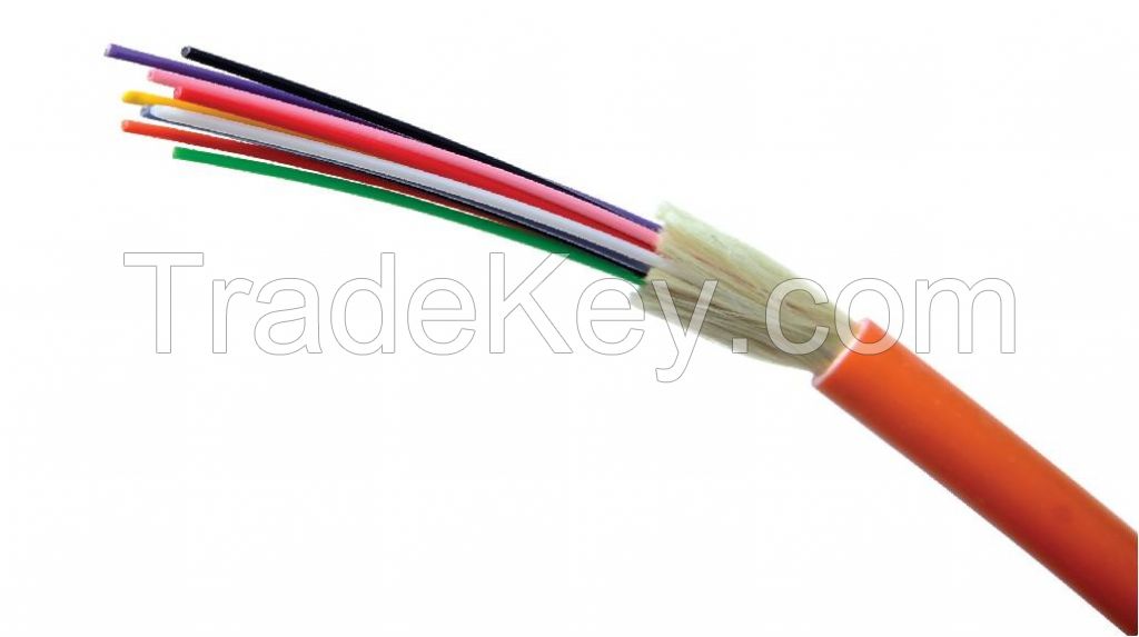 Fiber optic cable-indoor distribution