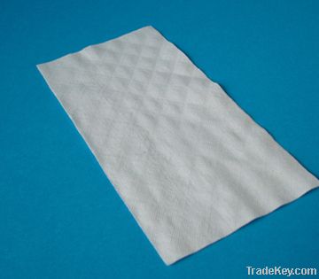 1/6 fold virgin wood pulp 17.8*34cm tall fold paper napkin