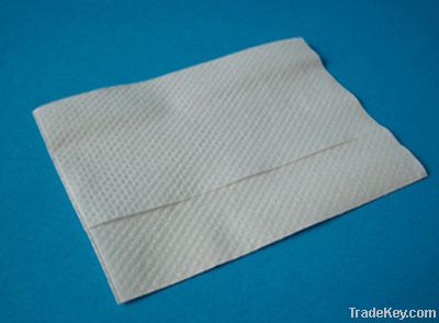 1/6 fold virgin wood pulp 17.8*25cm low fold paper napkin