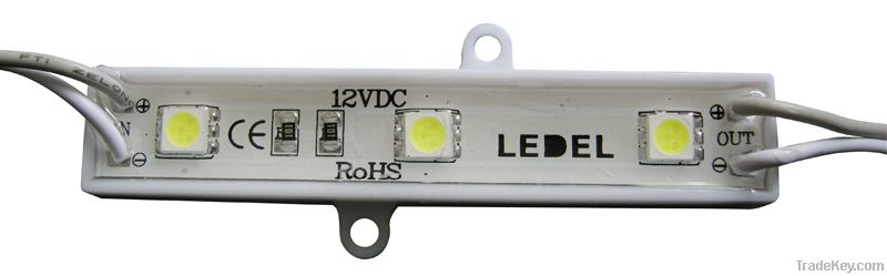LED module three 5050SMDs waterproof