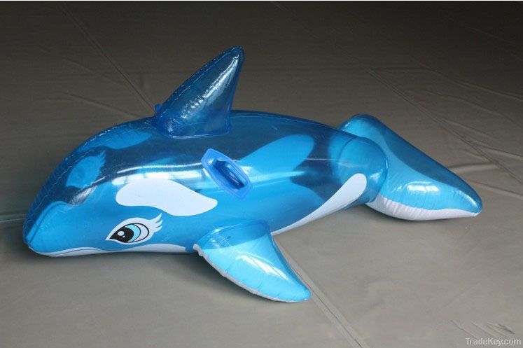 cheap PVC Inflatable dophin Toy, inflatable animal toys
