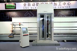 CNC vertical glass drilling and milling machine