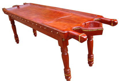 Massage Table (Wooden Ayurvedic Massage Table)