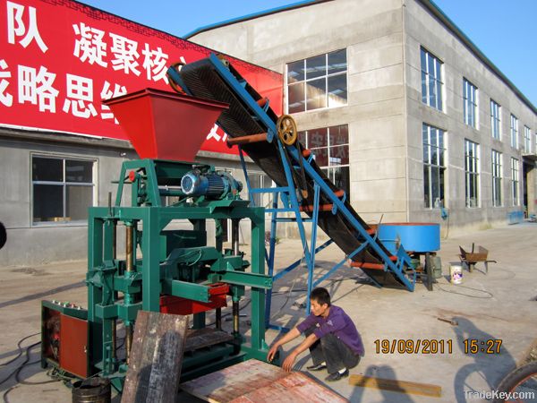 Hotsale small manual brick machine with competitive price QTJ4-35B2