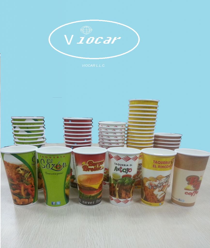 Disposable paper cups 