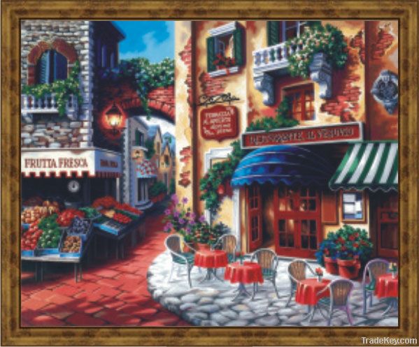 Best selling gifts oil painting by numbers