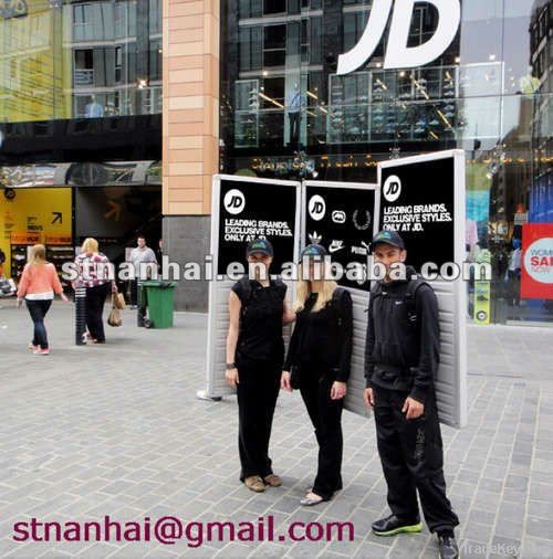 JNDX-1-S New products ad. led box billboard with rechargeable battery
