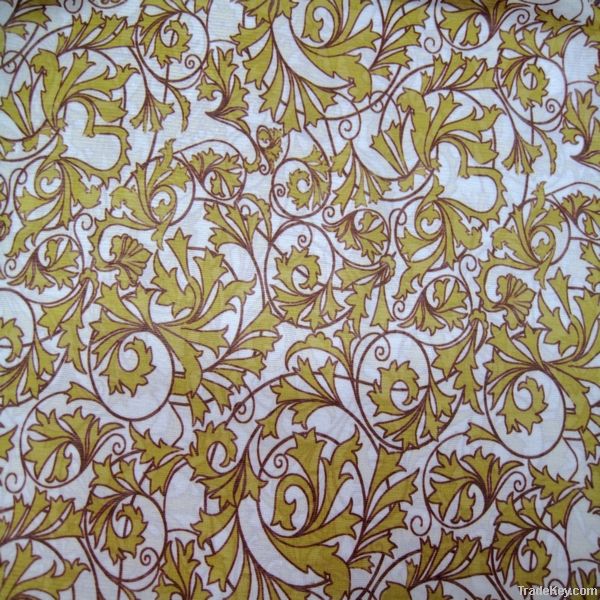 100% polyester printing fabric for dress fashion cloth