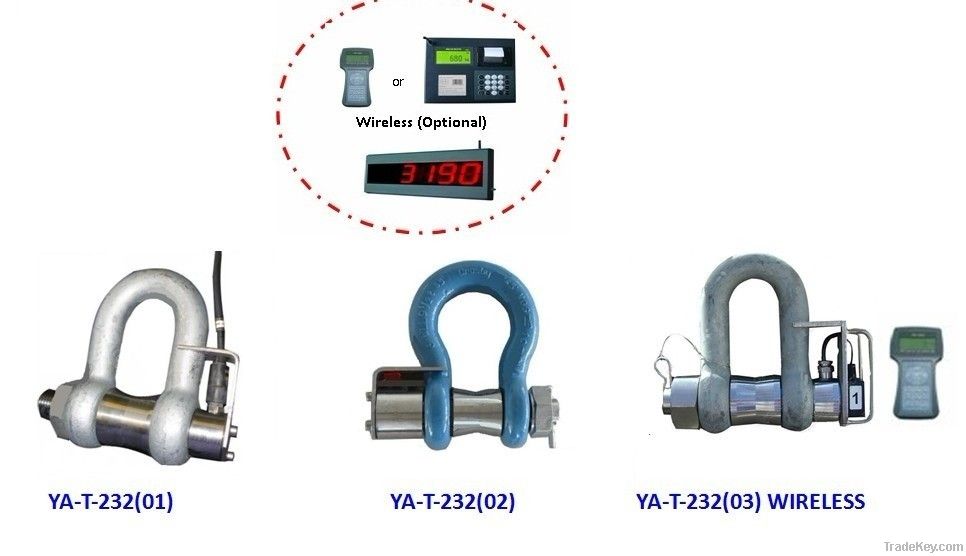 wireless telemetry load cell shackle