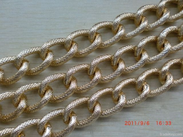 Anodized Aluminum Chain Rope, for lady's bags