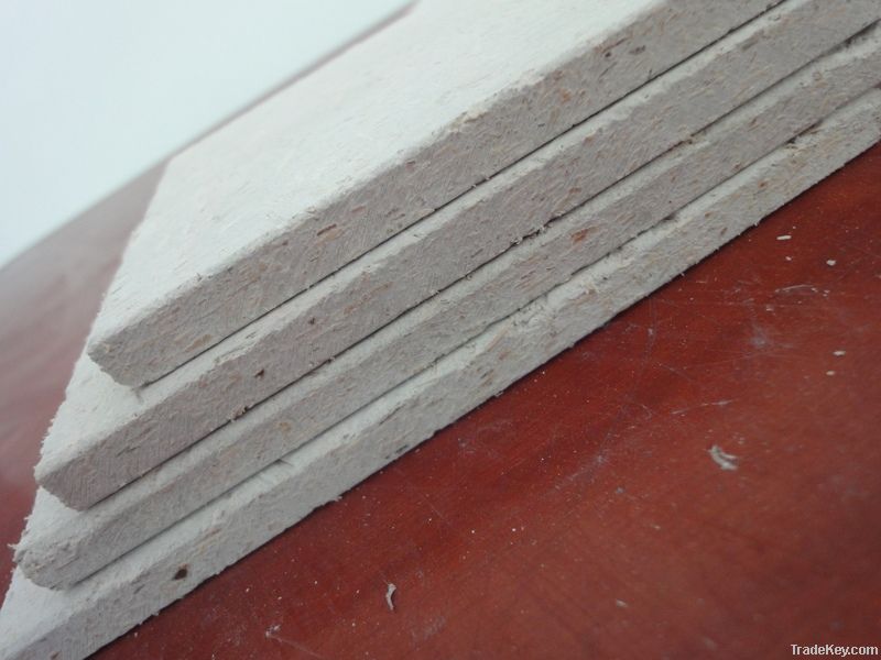 wood fibre reinforced gypsum board