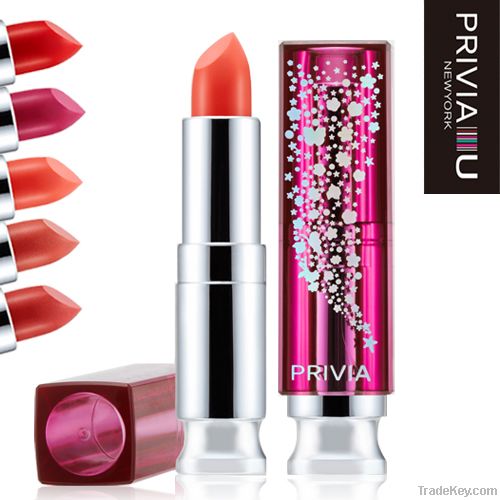 PRIVIA GLITTERING SHINY LIPSTICK