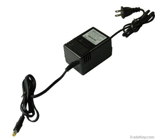 Low frequency transformer series power adapter