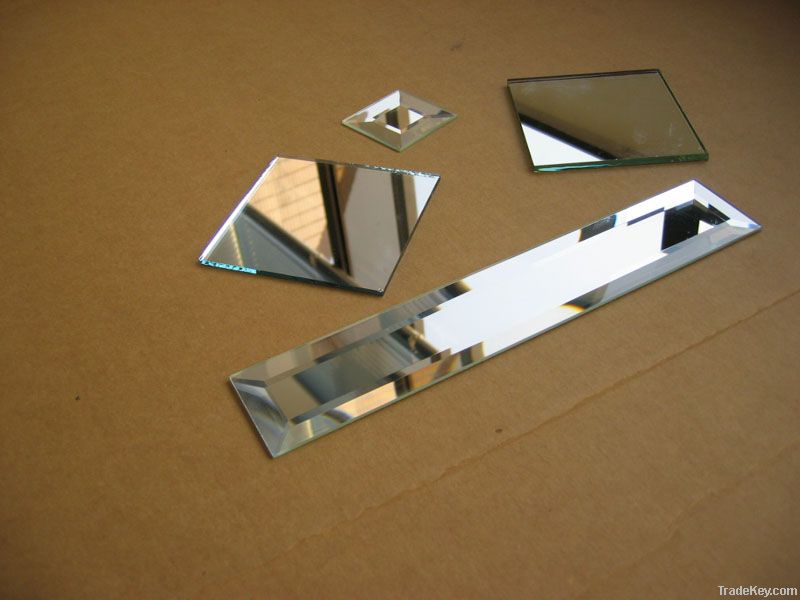 3mm 4mm 5mm clear double coated cosmetic mirror