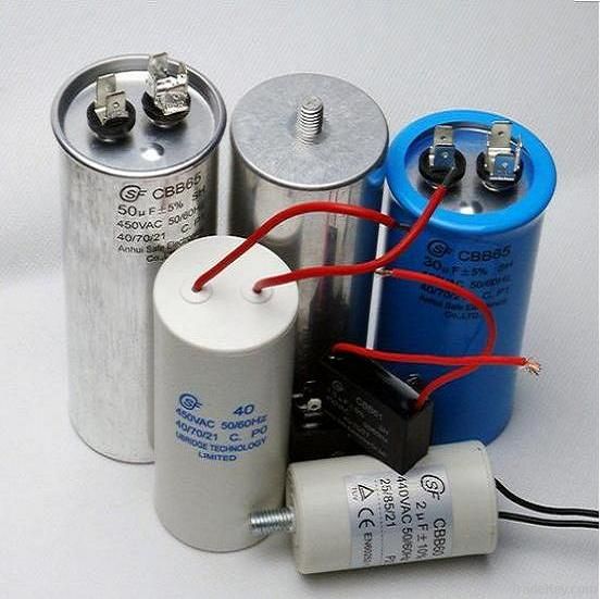 Aluminum electrolytic CBB65 air Conditioner screw terminal type