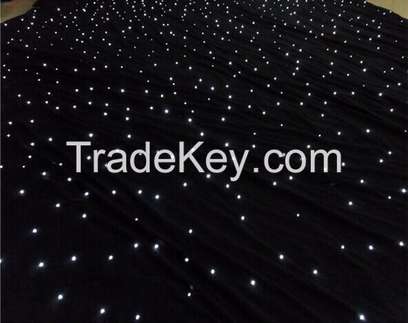 High twinkle led star cloth, star cloth, star light cloth