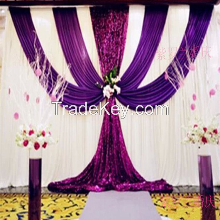 wedding background drapery for event party decoration