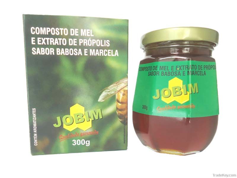 COMPOUND HONEY WITH PROPOLIS EXTRACT, ALOE AND MARCELA