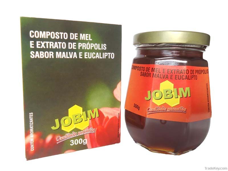 COMPOUND HONEY WITH PROPOLIS EXTRACT, MAUVE AND EUCALYPTUS