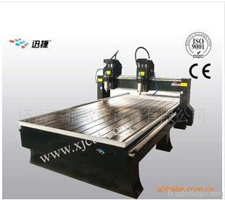 XJ1224 three spindle wood cnc machine router(CE)