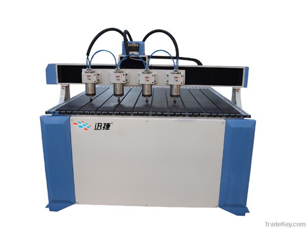 XJ1224 three spindle wood cnc machine router(CE)