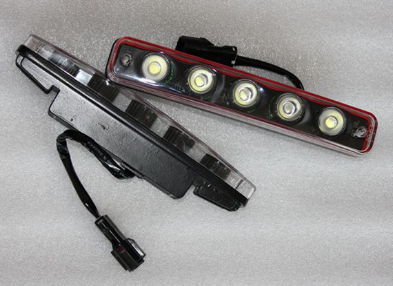 Car daytime running light LED DRL 2012 (5 led)