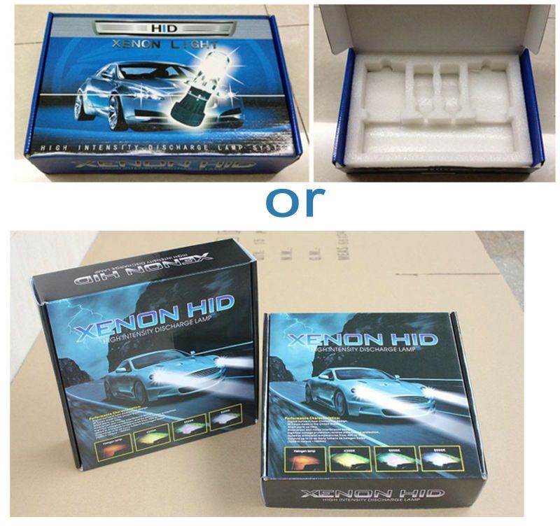 55W 12V AC SLIM Hid xenon KIT with H1 H4 H13 9005 9006.