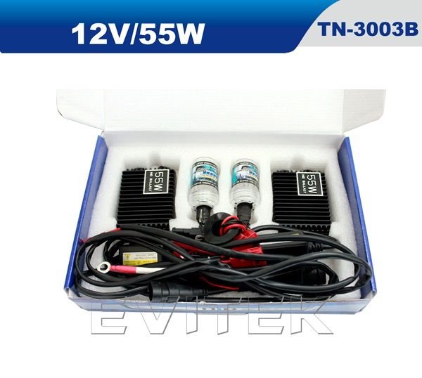 55w super slim 12v AC HID Xenon kit single beam