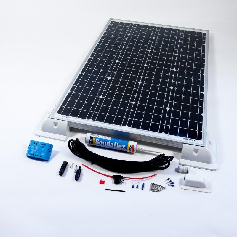 Free standing solar kits 80w