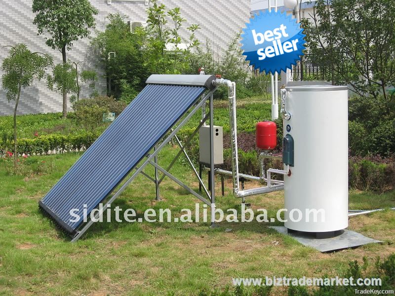 EN12975 CE Hot Sale split pressurized solar water heater