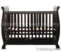 Full size  crib with drawer/nursery furniture/baby crib