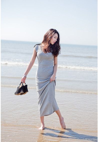 Women's Sheath Grey Dresses