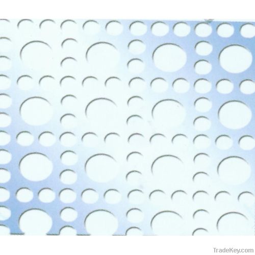 Round Staggered Perforated Metal