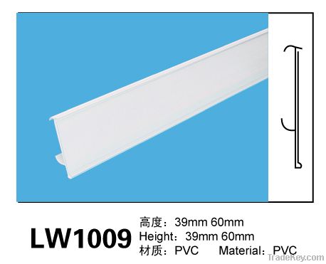 extruded plastic channel