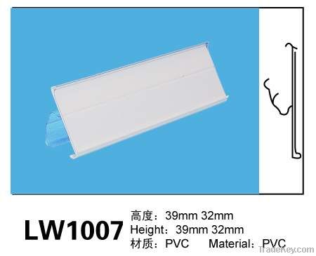 extruded plastic channel