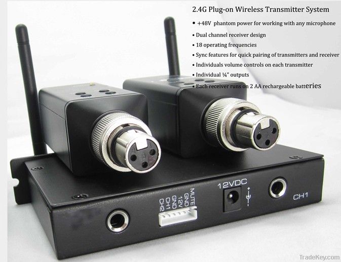 2.4G wireless microphone system