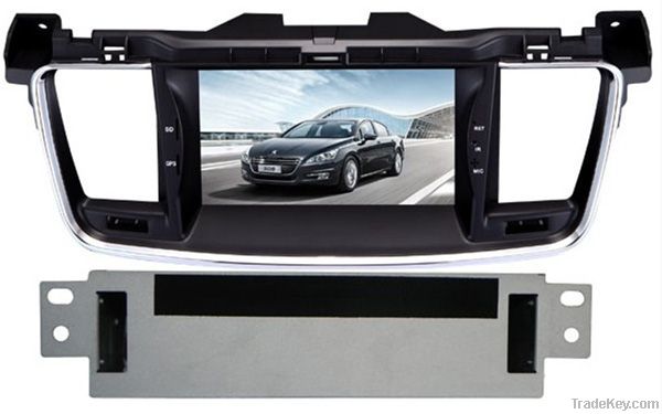 Car DVD Player For Peugeot 508 (2012 GPS CanBus BT TV)