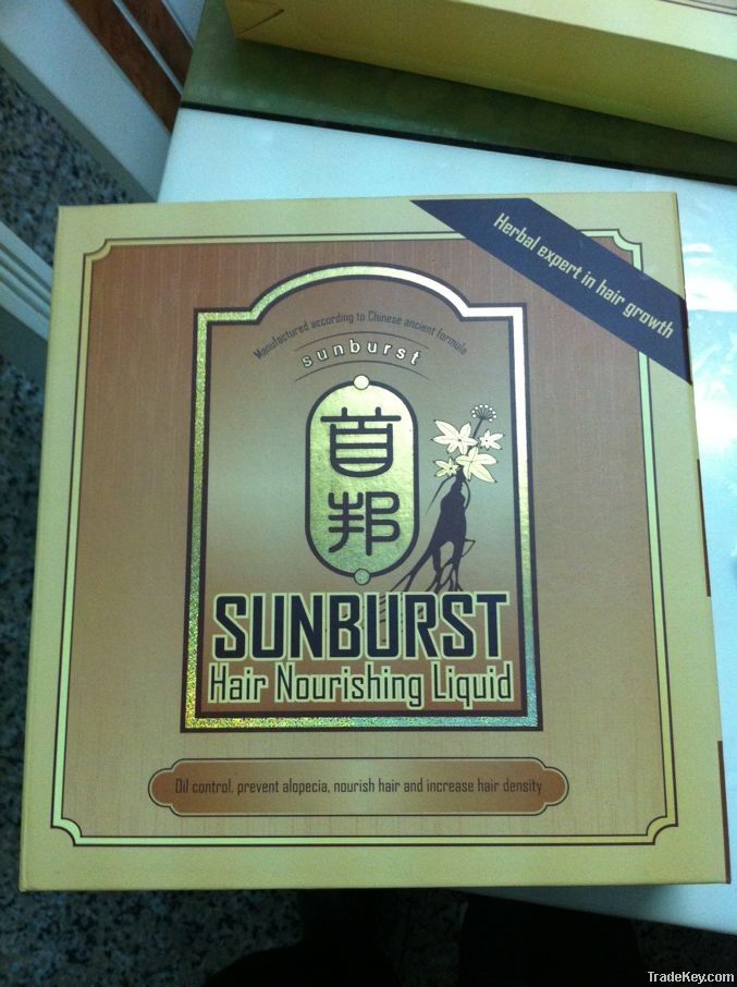 6*50ml sunburst hair growth shou bang hair loss care