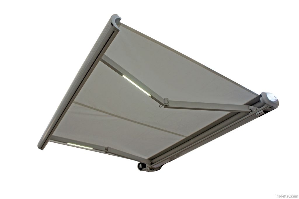RA7100 Full Cassette Retractable Awnings with LED Lamp