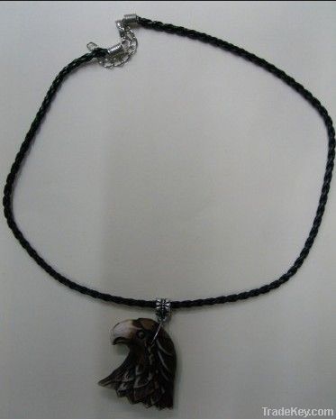 2012 cross depant leather DIY necklace