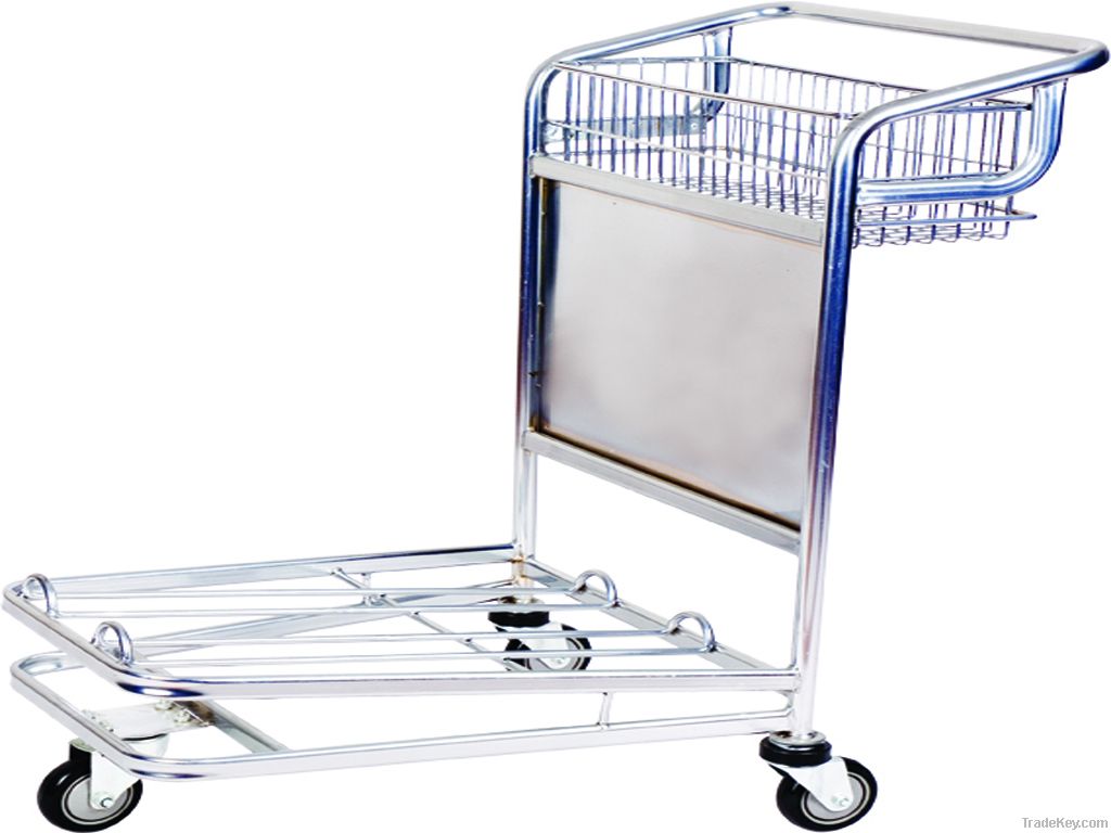 airport luggage trolley