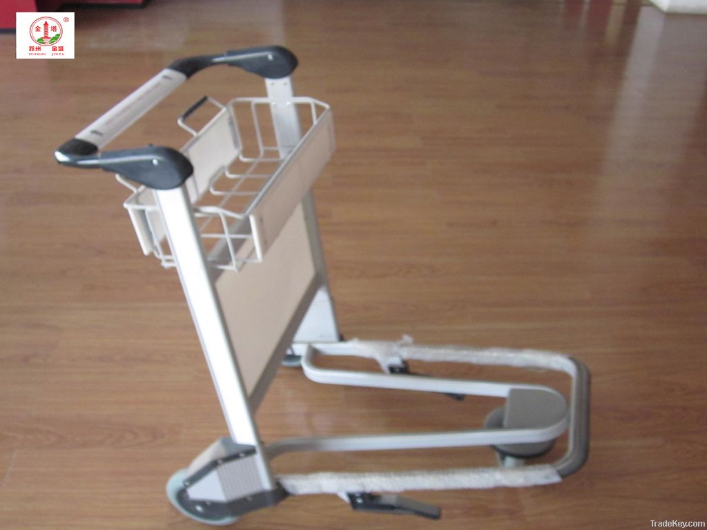 airport luggage trolley