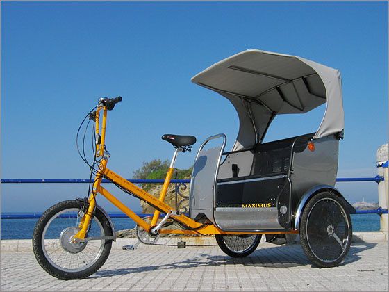 Electric Pedicab rickshaw for passenger